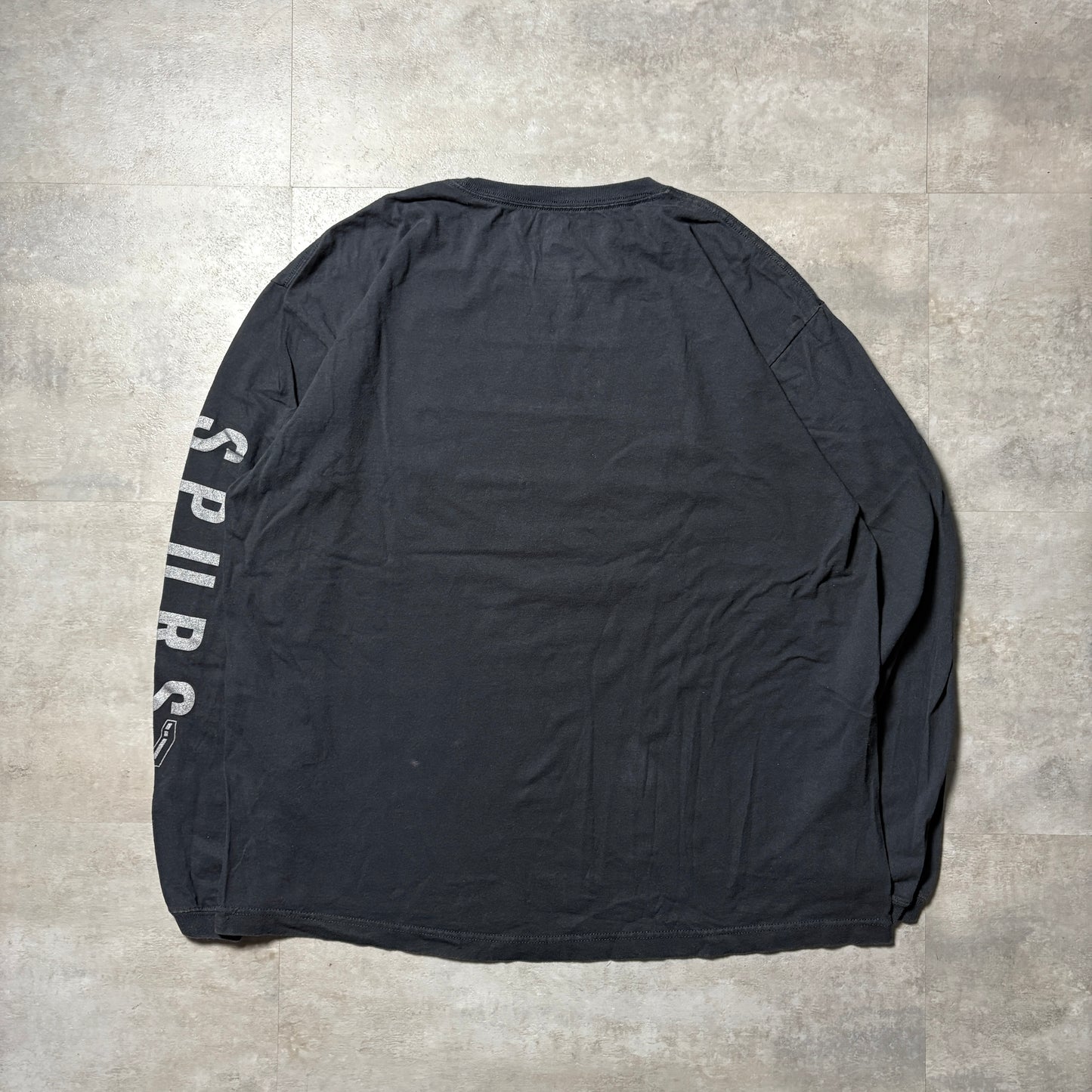 NBA SAN ANTONIO SPURS ロンT 2XL ブラック サンアントニオ・スパーズ　