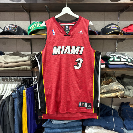 Miami Heat / Dwyane Wade #3 / Adidas Replica Jersey