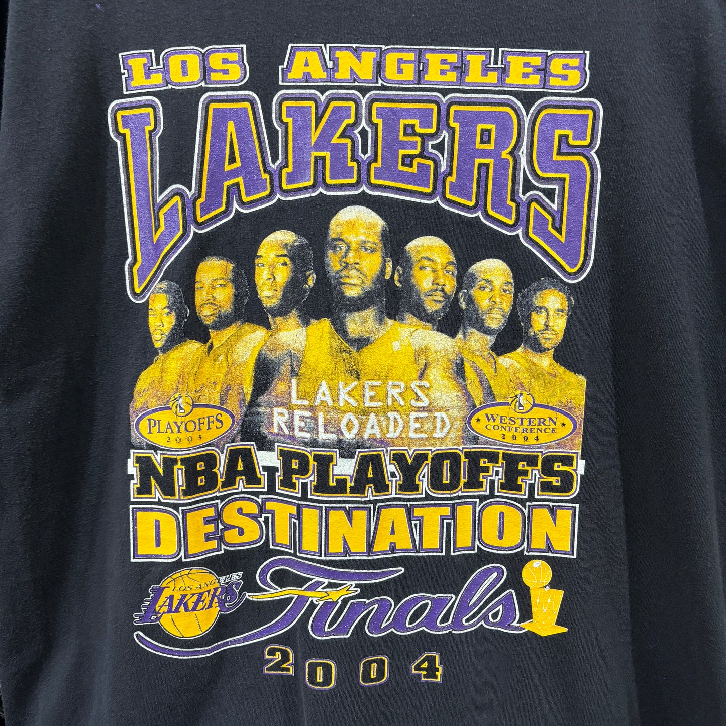 Los Angeles Lakers / 2004 NBA Finals / Graphic T-Shirt / SHAQ&KOBE