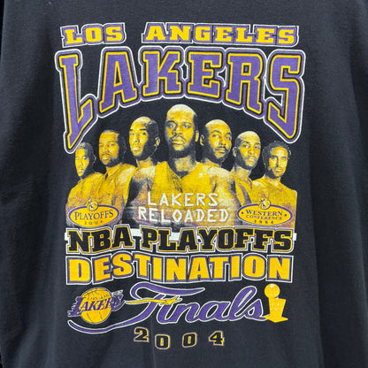 Los Angeles Lakers / 2004 NBA Finals / Graphic T-Shirt / SHAQ&KOBE