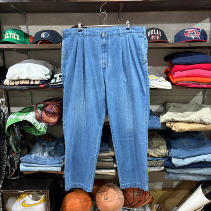 [90s / BAY TO BAY / Denim Chino Slacks / 42/30]
