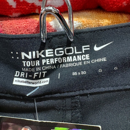 NIKE GOLF Polyester Slacks Gray Size 35×30