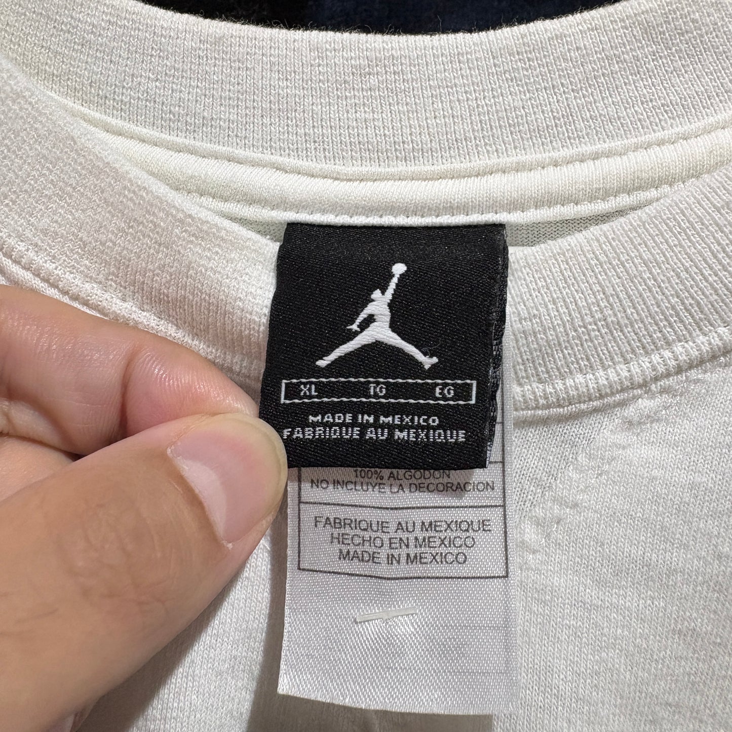 【00s JORDAN BRAND "90-93 MEMORIAL" Print T-Shirt】