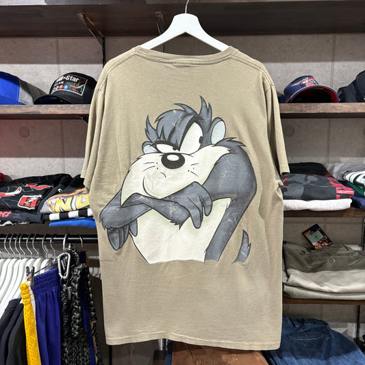 90s Warner Bros. "TAZ WEAR" TEE　CKパロディシリーズ