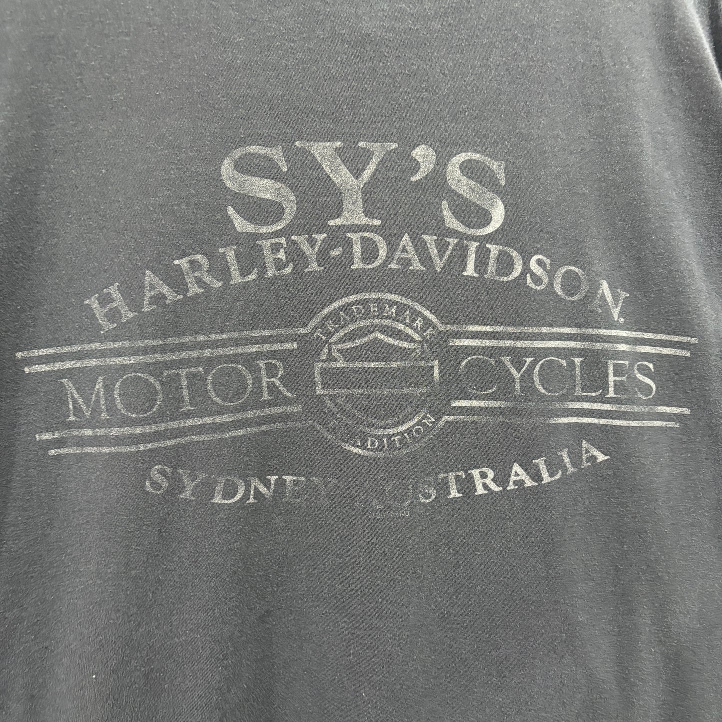 【2014s HARLEY-DAVIDSON “SYDNEY AUSTRALIA” T-Shirt】