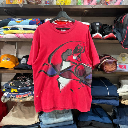 90s NIKE Michael Jordan "Air Jordan 8" Release Graphic Tee M - Made in USA