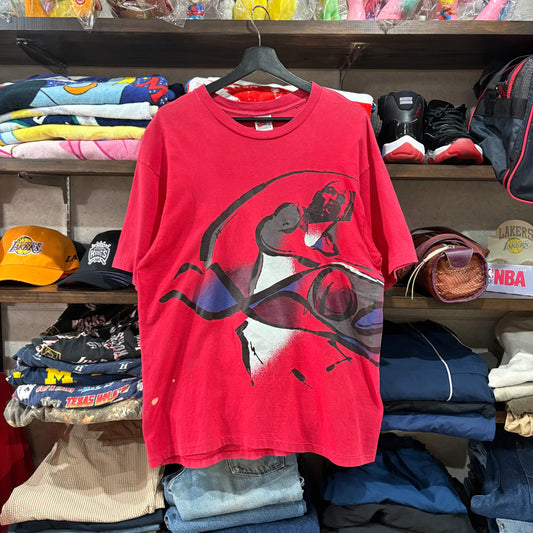 90s NIKE Michael Jordan "Air Jordan 8" Release Graphic Tee M - Made in USA