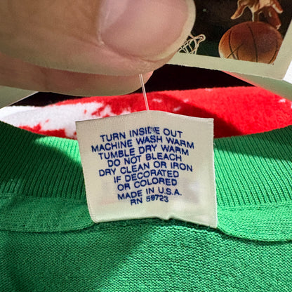 【90s TRENCH "BOSTON CELTICS" Poly-Cotton T-Shirt】