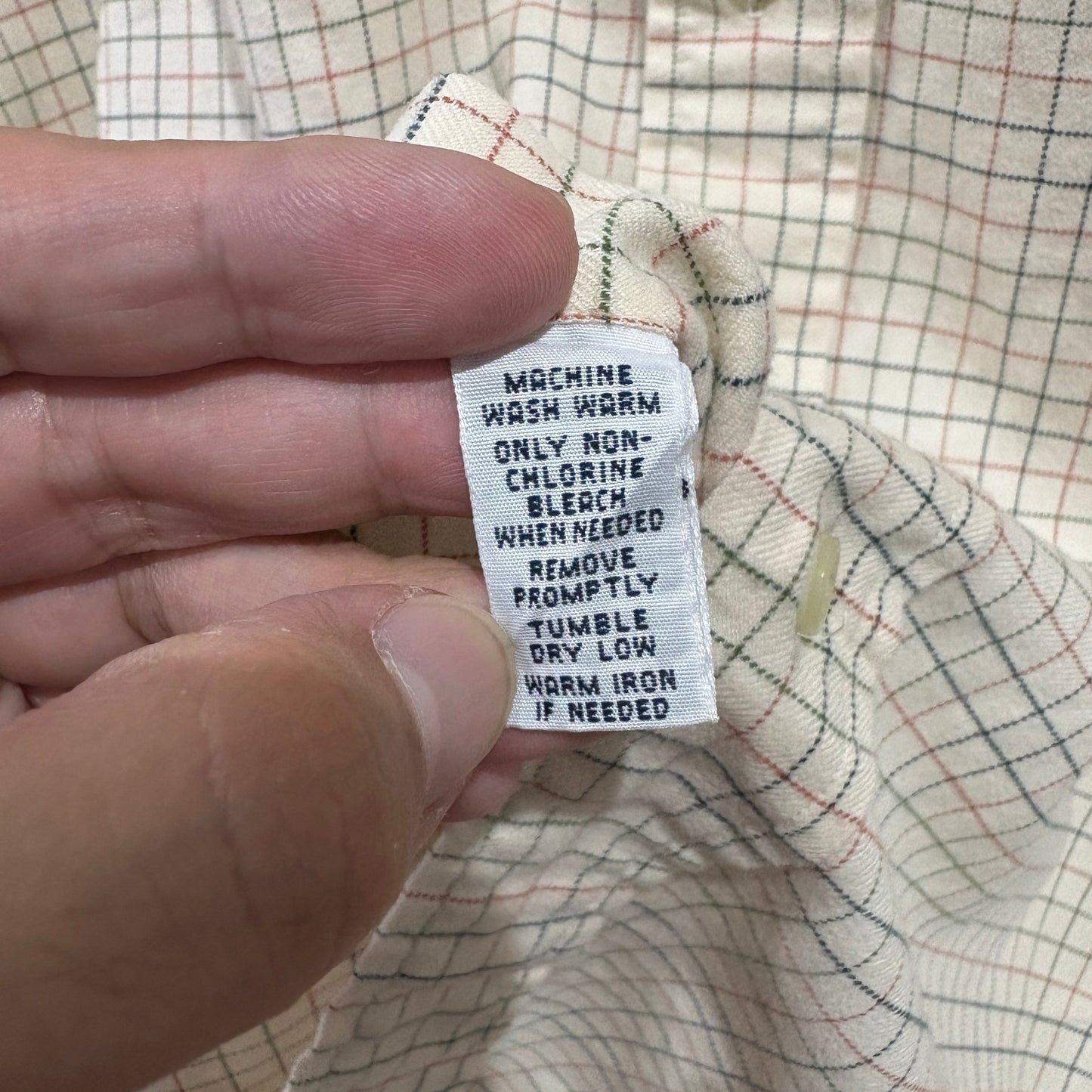 【90s / Polo by Ralph Lauren / Check Shirt / M / (Hong Kong)】