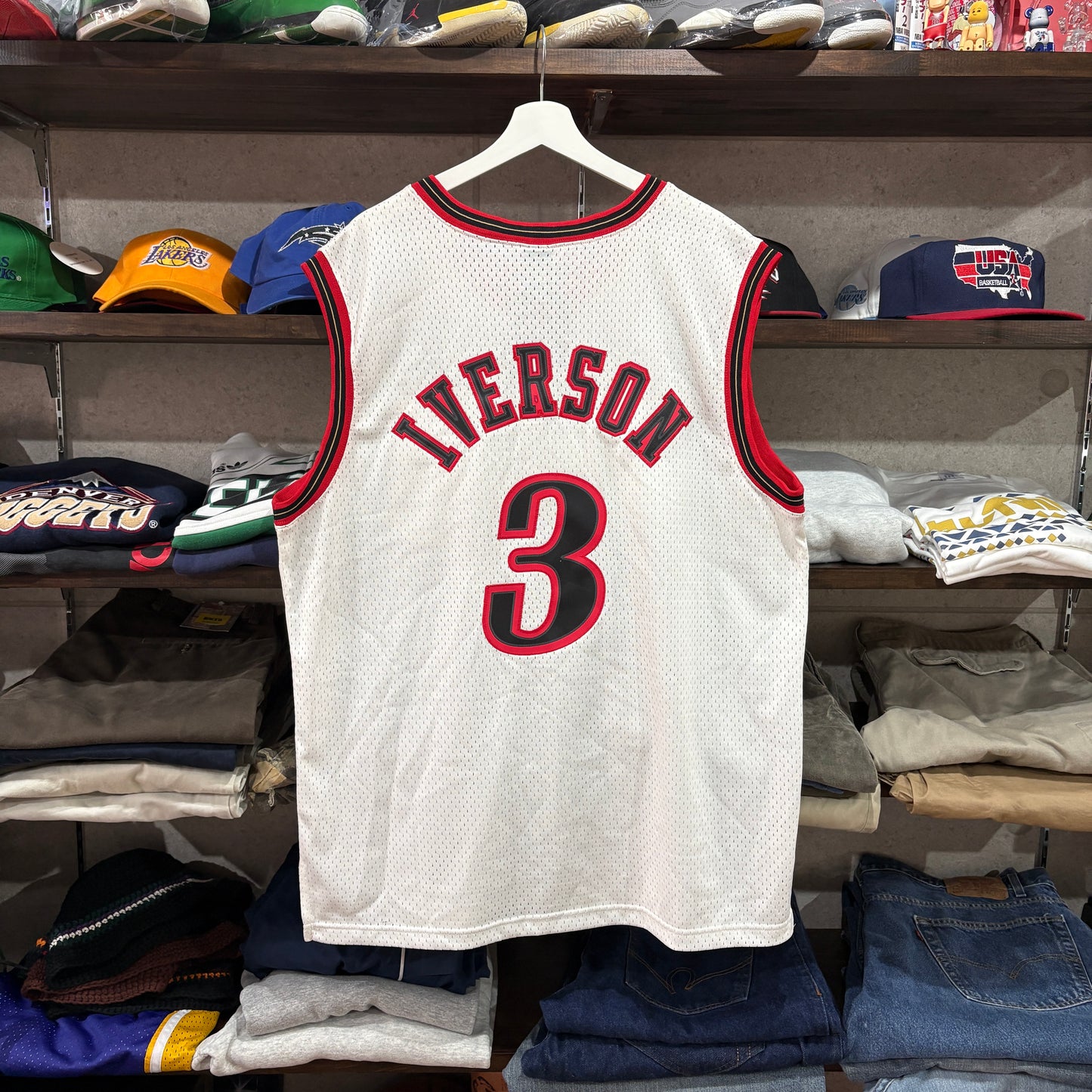 【00s NIKE TEAM / Philadelphia 76ers / Allen Iverson #3 / Swingman Jersey 】