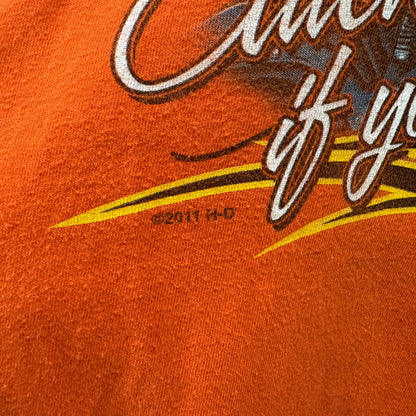 【2011 / Harley-Davidson × Warner Bros. / Long Sleeve T-Shirt / L】