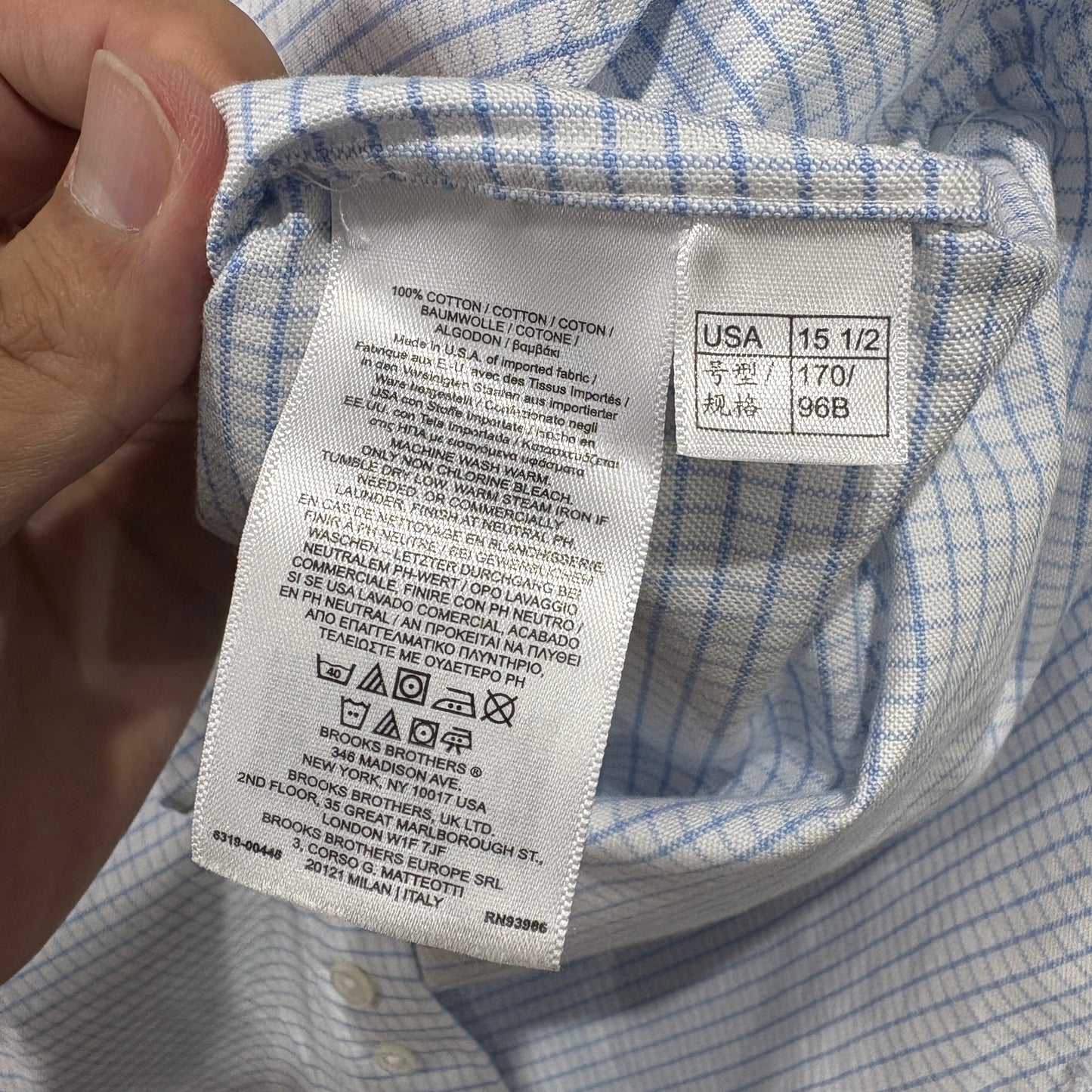 【90s / Brooks Brothers / MAKERS Check Shirt / L-XL / (USA)】