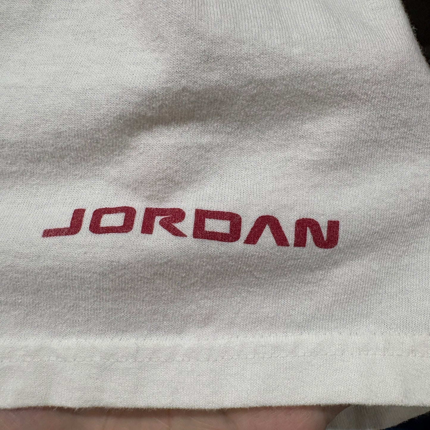 【00s JORDAN BRAND "90-93 MEMORIAL" Print T-Shirt】