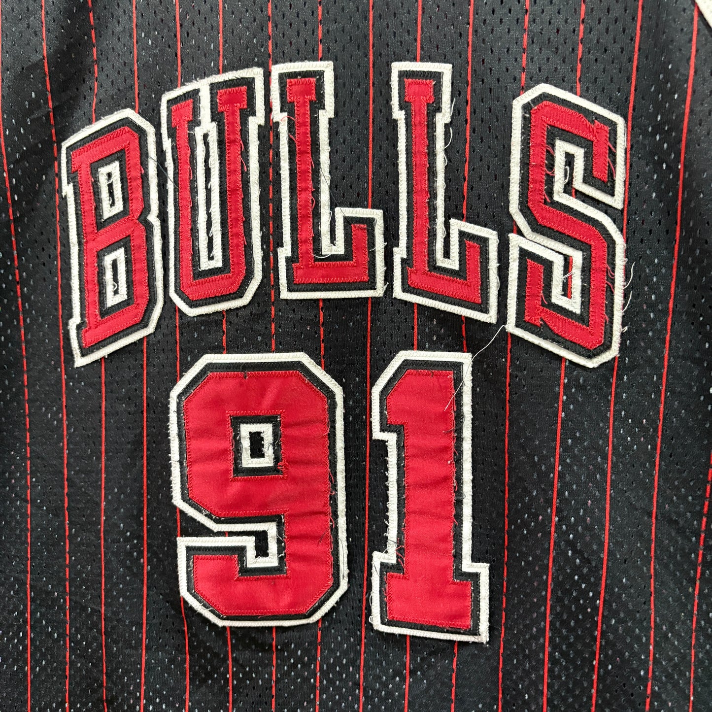 Chicago Bulls / Dennis Rodman #91 / Champion Replica Jersey