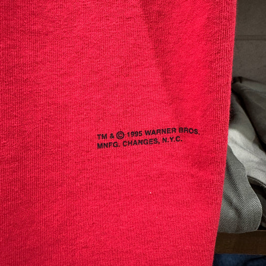 1995’s Warner Bros. “DAFFY WEAR” CK Parody Tee -Made in USA-