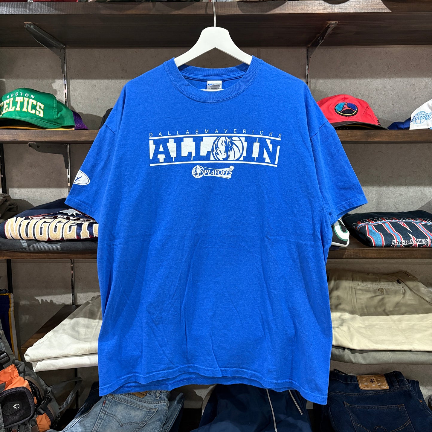 【Dallas Mavericks / 2006 "ALL IN" Playoffs T-Shirt】