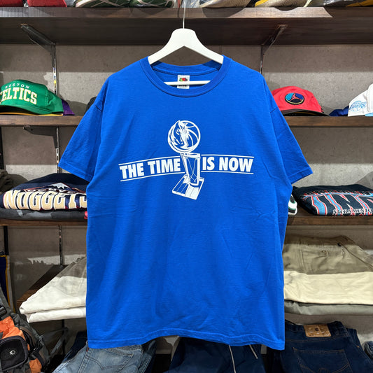 【Dallas Mavericks / Fruit of the Loom "BEST" / 2011 "THE TIME IS NOW" T-Shirt】