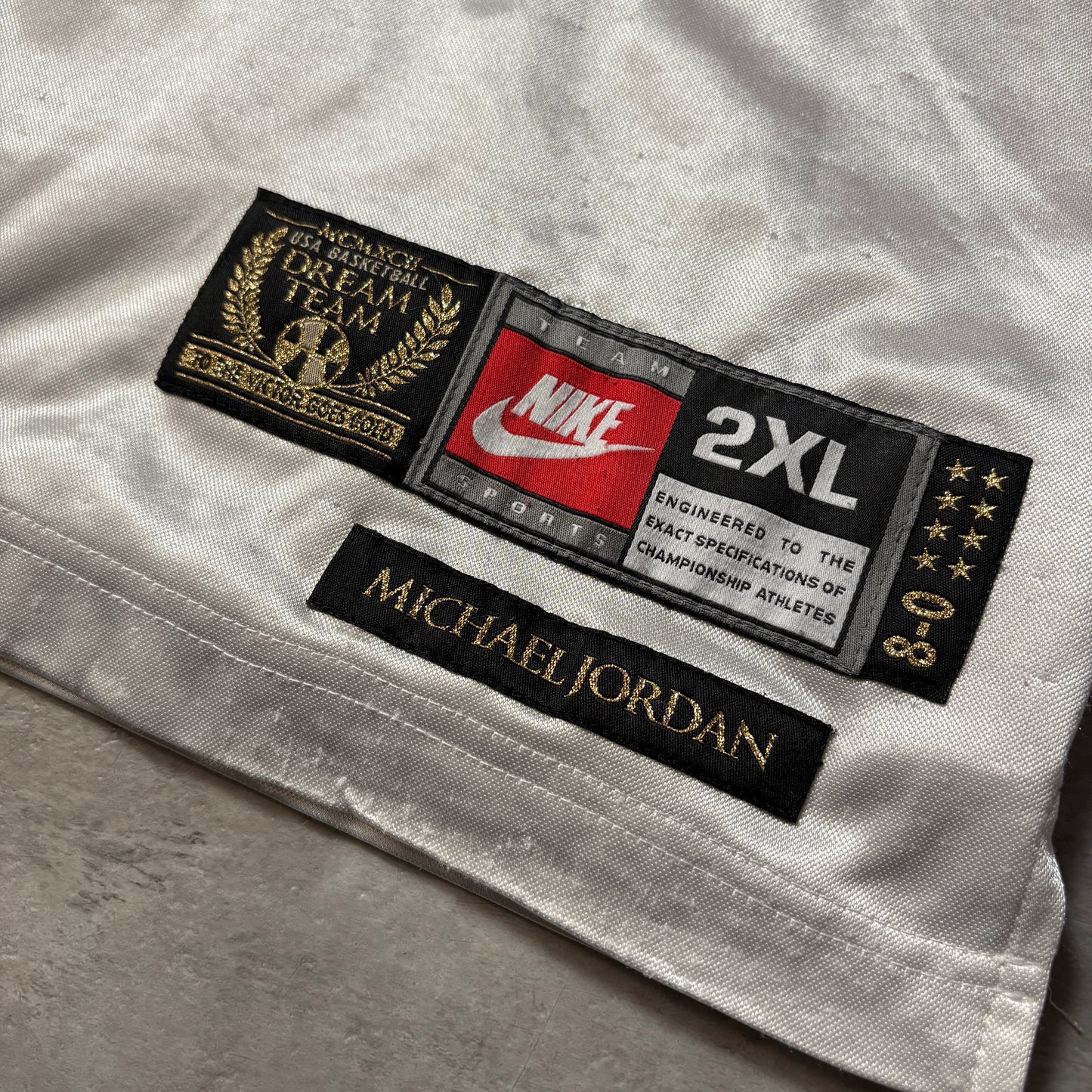 00s NIKE TEAM USA Basketball Jersey “Michael Jordan #9”⁡　ゲームシャツ　
