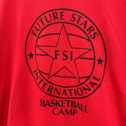 【90s / Nike / "FSI Basketball Camp" T-Shirt / M】