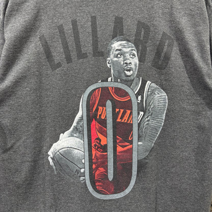 【Portland Trail Blazers / Damian Lillard / Majestic NBA Official T-Shirt】