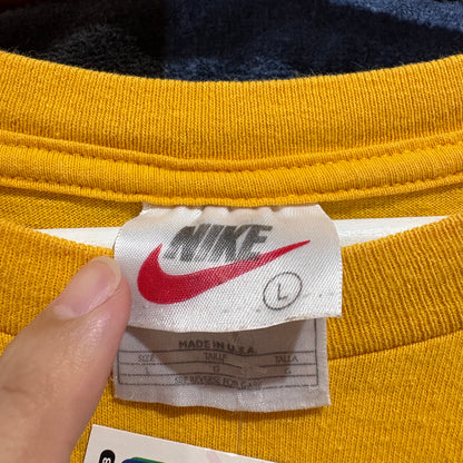 【90s NIKE "LOS ANGELES LAKERS" Print T-Shirt】