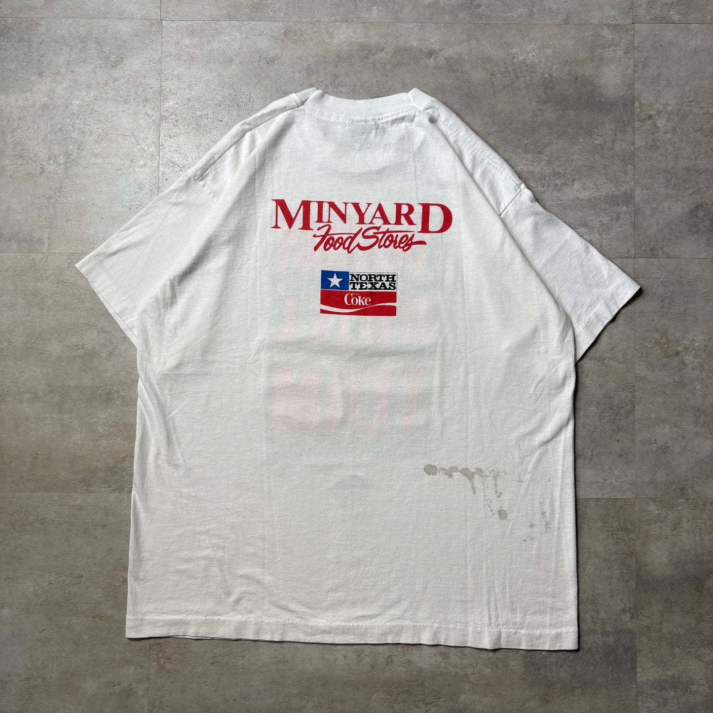 90s Dallas Mavericks Tee "SENIOR DRILL TEAM" 旧ロゴ
