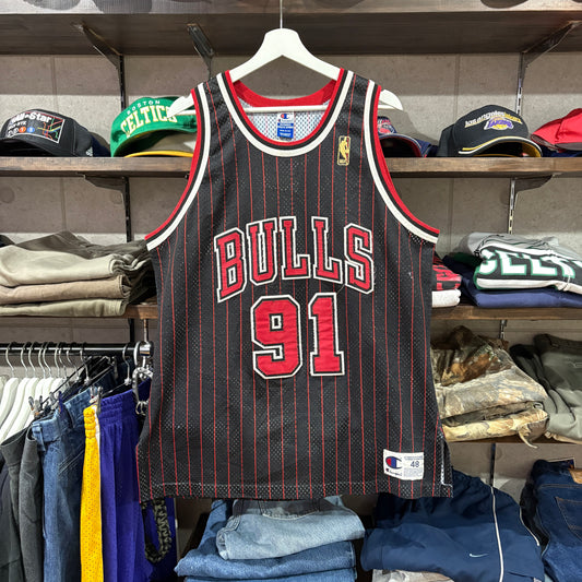 Chicago Bulls / Dennis Rodman #91 / Champion Replica Jersey