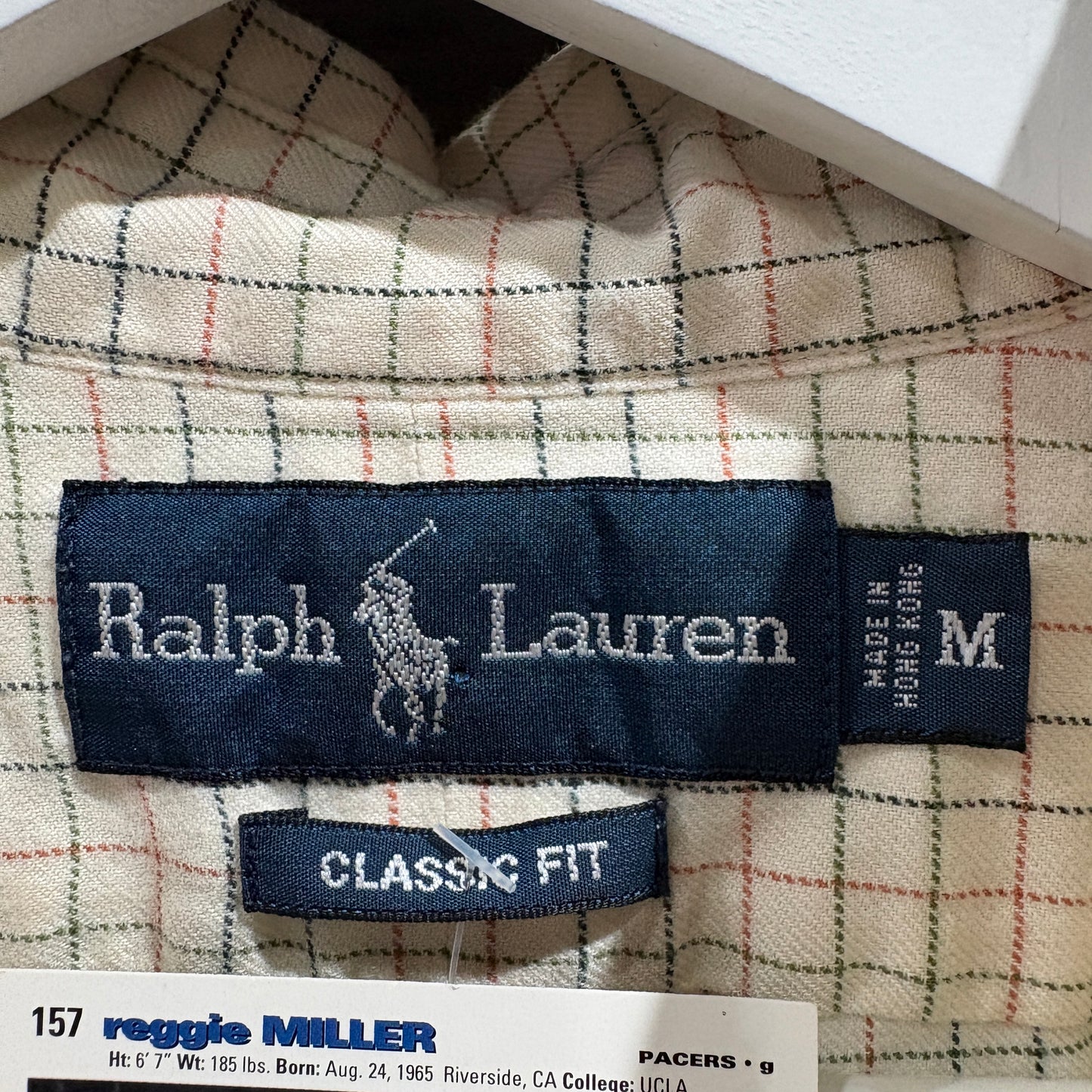 【90s / Polo by Ralph Lauren / Check Shirt / M / (Hong Kong)】