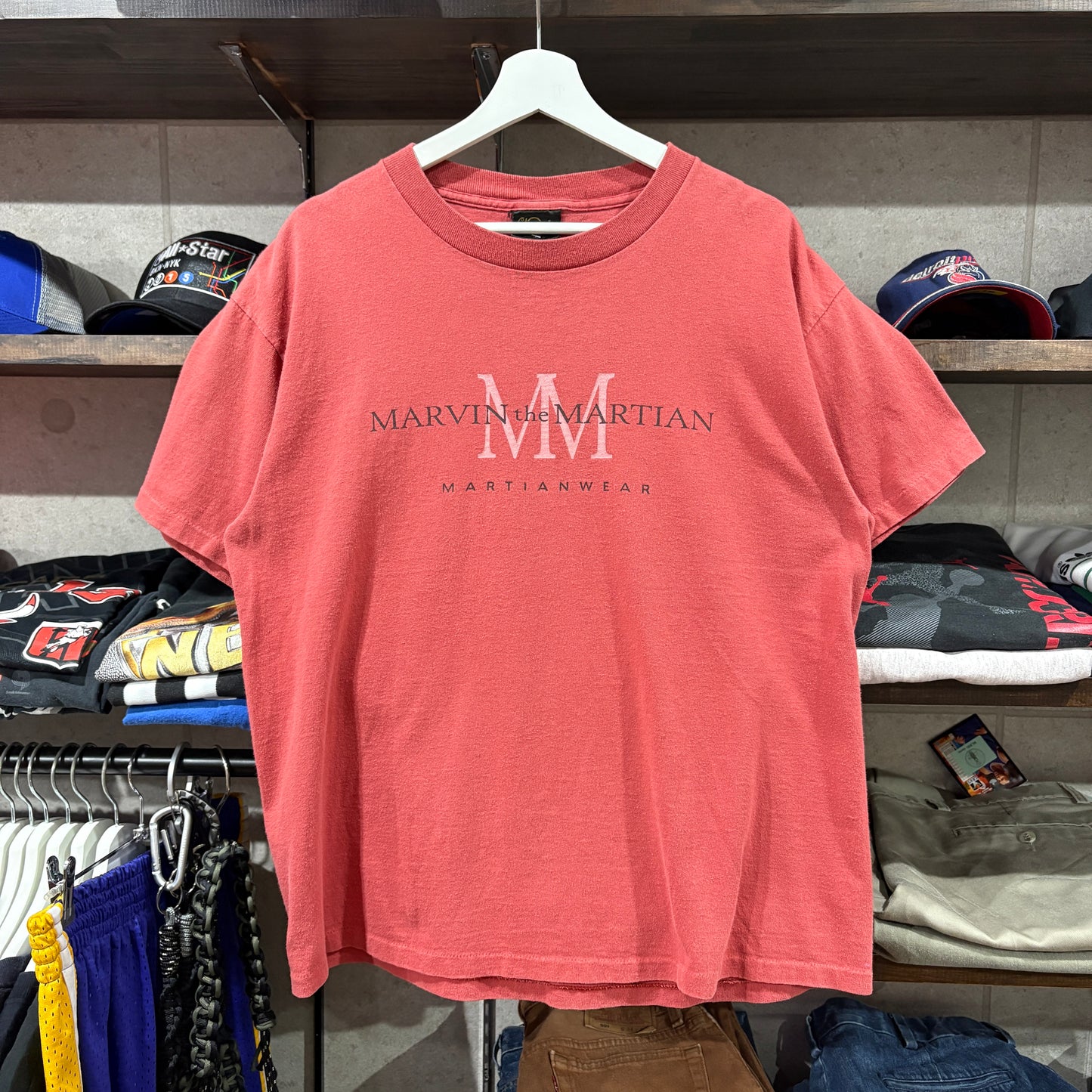 90's LOONEY TUNES "Marvin the Martian"Calvin Klein Parody Tee
