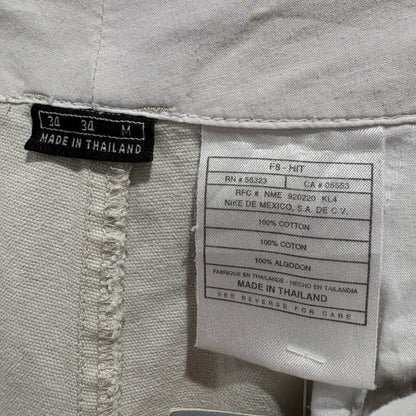 00s NIKE GOLF Tiger Woods Chino Shorts W34 White