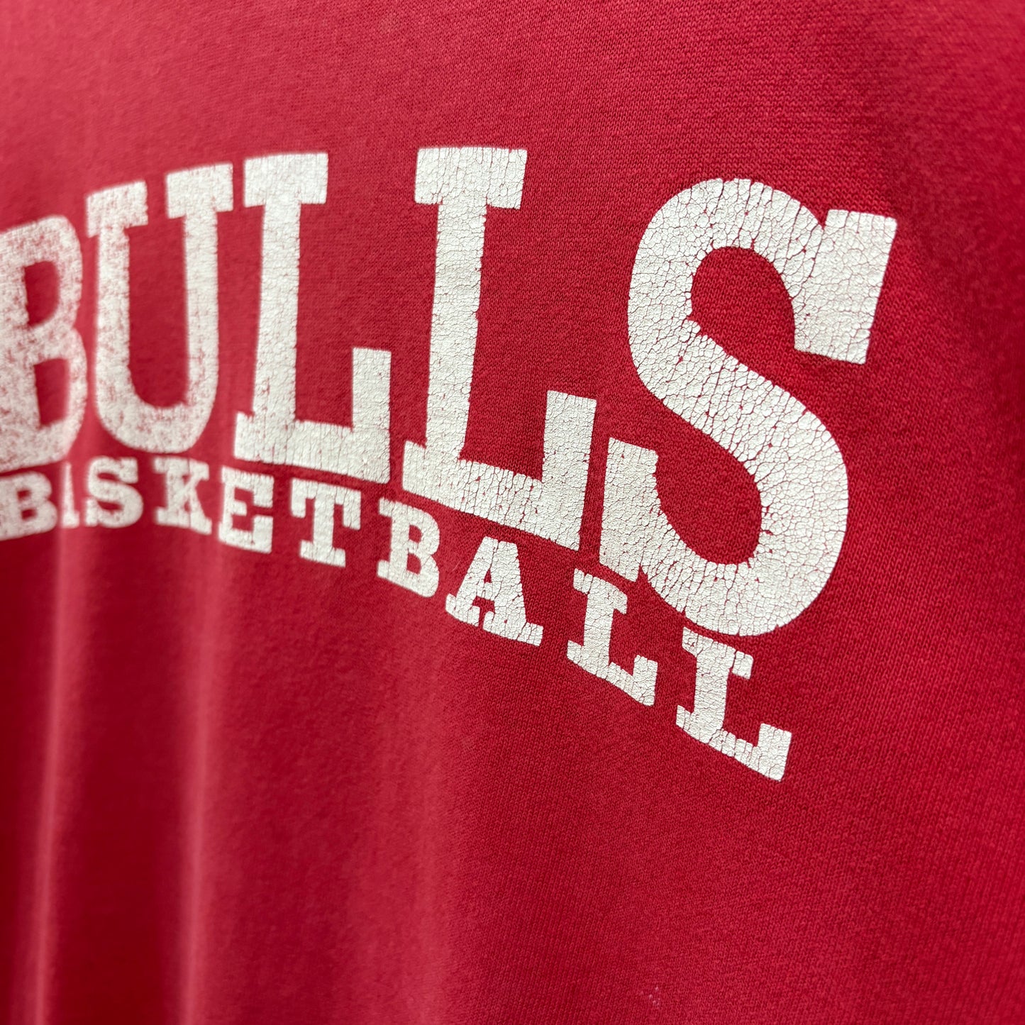 【 Chicago Bulls / Team Logo / Champion Vintage T-shirt 】