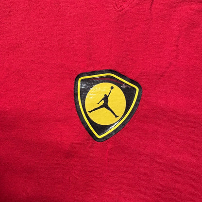 00s NIKE JORDAN フェラーリロゴ　ロンT　XXL