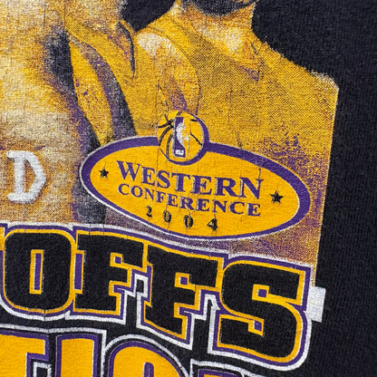 Los Angeles Lakers / 2004 NBA Finals / Graphic T-Shirt / SHAQ&KOBE