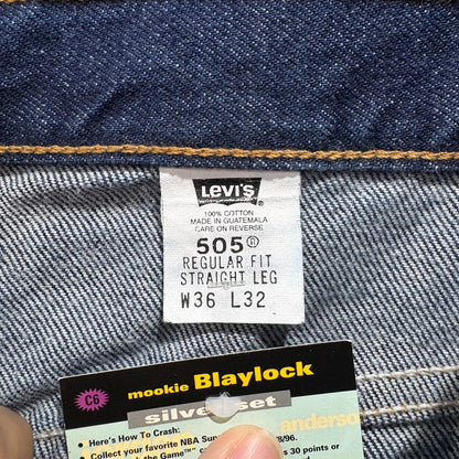 【Levi's 505 Regular Fit - 2001s Vintage】36/32