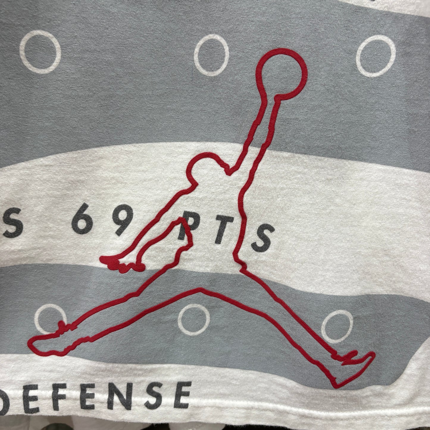 【00s JORDAN BRAND "90-93 MEMORIAL" Print T-Shirt】