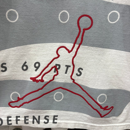 【00s JORDAN BRAND "90-93 MEMORIAL" Print T-Shirt】