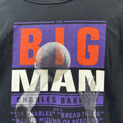 【90s NIKE / Phoenix Suns / Charles Barkley / "BIG MAN" Vintage T-Shirt】