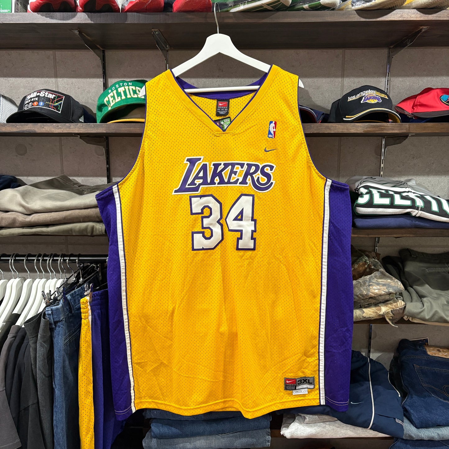 Los Angeles Lakers / Shaquille O'Neal #34 / Nike Jersey