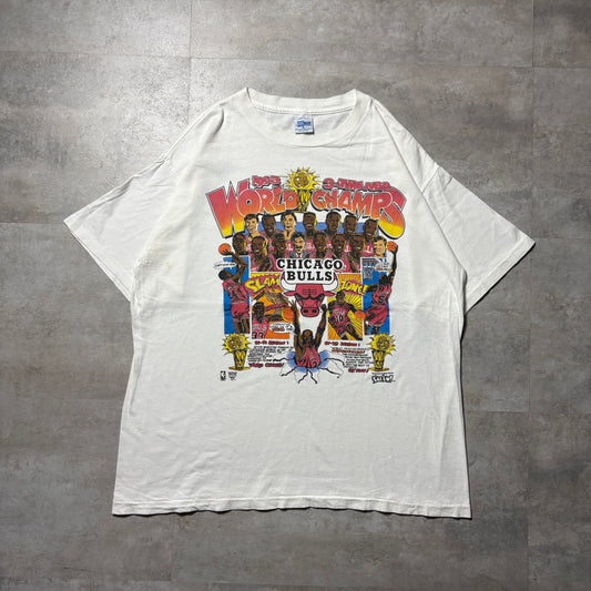 SALEM NBA 1993 3-TIME NBA WORLD CHAMPS CHICAGO BULLS　Tee