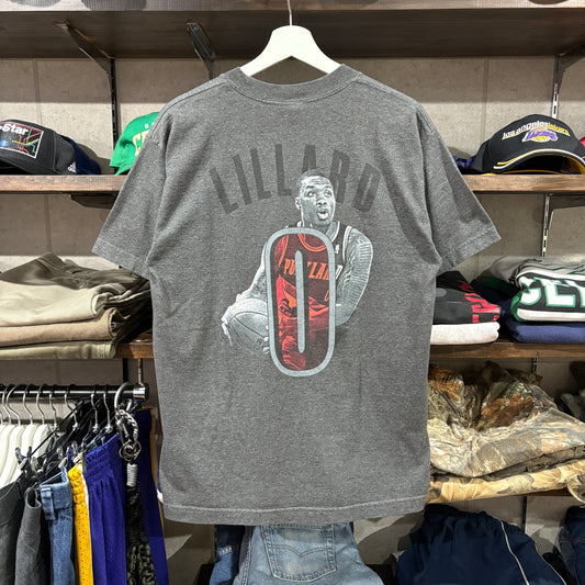 【Portland Trail Blazers / Damian Lillard / Majestic NBA Official T-Shirt】