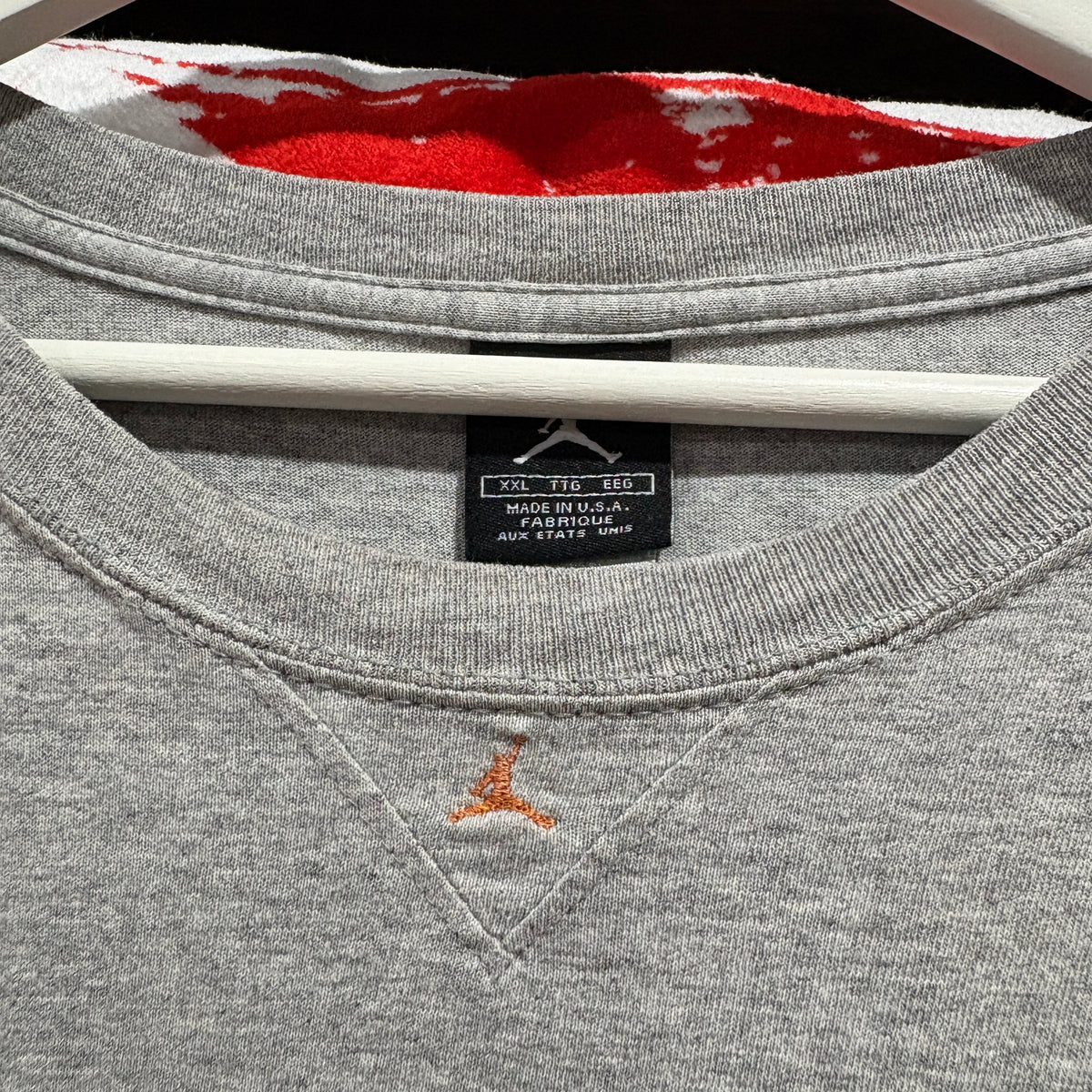 00s JORDAN Brand Sleeve Print Long Sleeve Tee XXL - Made in USA