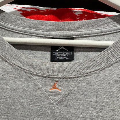 00s JORDAN Brand Sleeve Print Long Sleeve Tee XXL - Made in USA