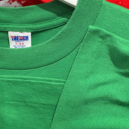 【90s TRENCH "BOSTON CELTICS" Poly-Cotton T-Shirt】