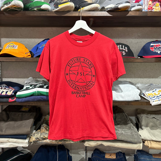 【90s / Nike / "FSI Basketball Camp" T-Shirt / M】