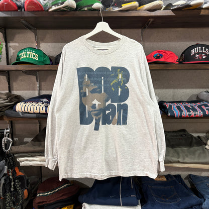 【90s / Bob Dylan / music / L/S Tee / XL】