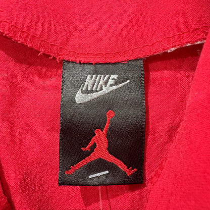 90s NIKE JORDAN ベースボールシャツ　レッド
