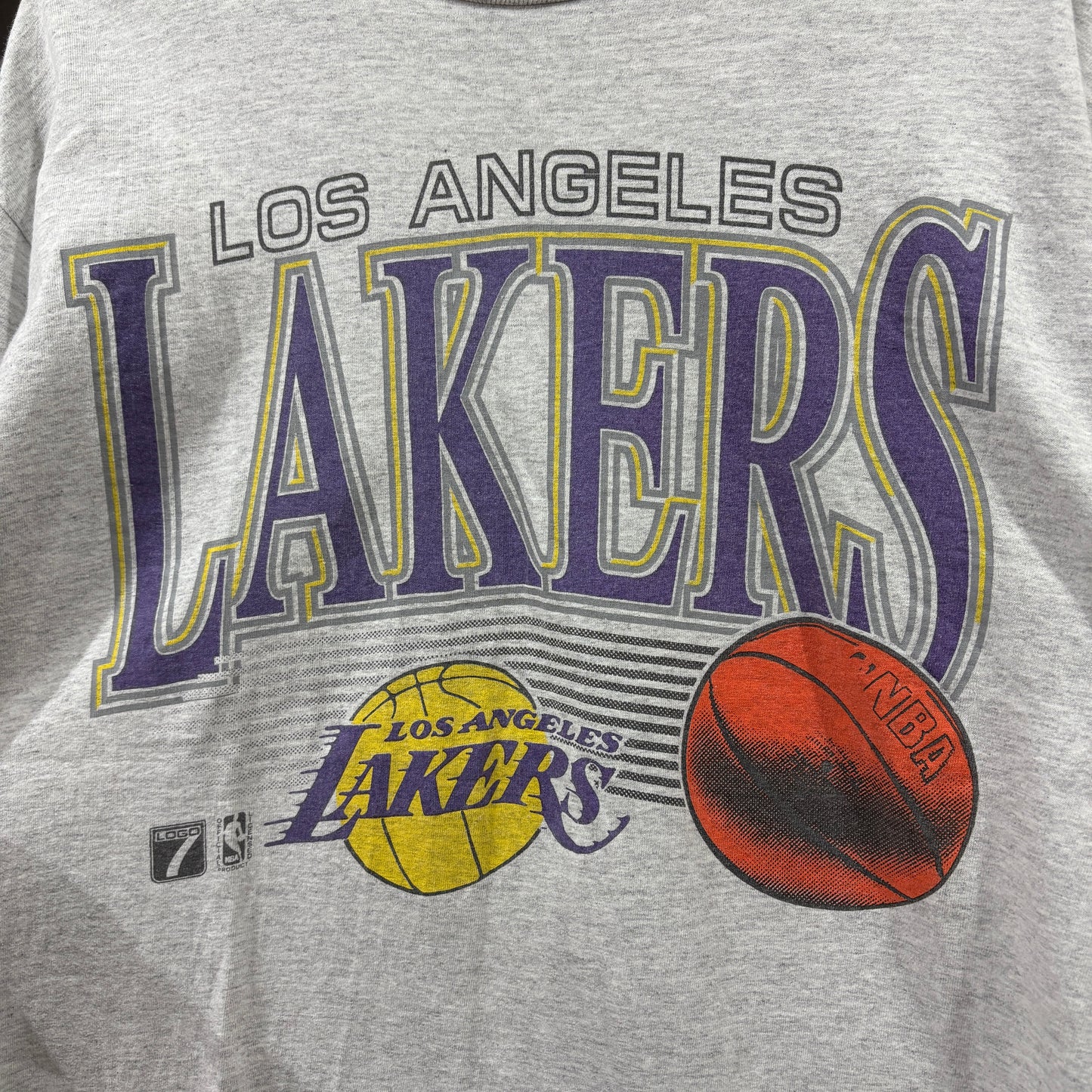 【Los Angeles Lakers / Logo 7 Graphic / 1990s Vintage T-Shirt】