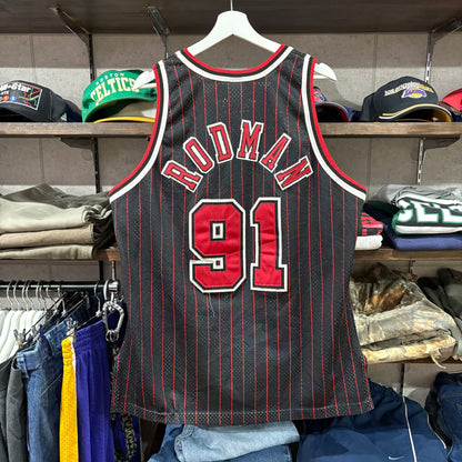 Chicago Bulls / Dennis Rodman #91 / Champion Replica Jersey