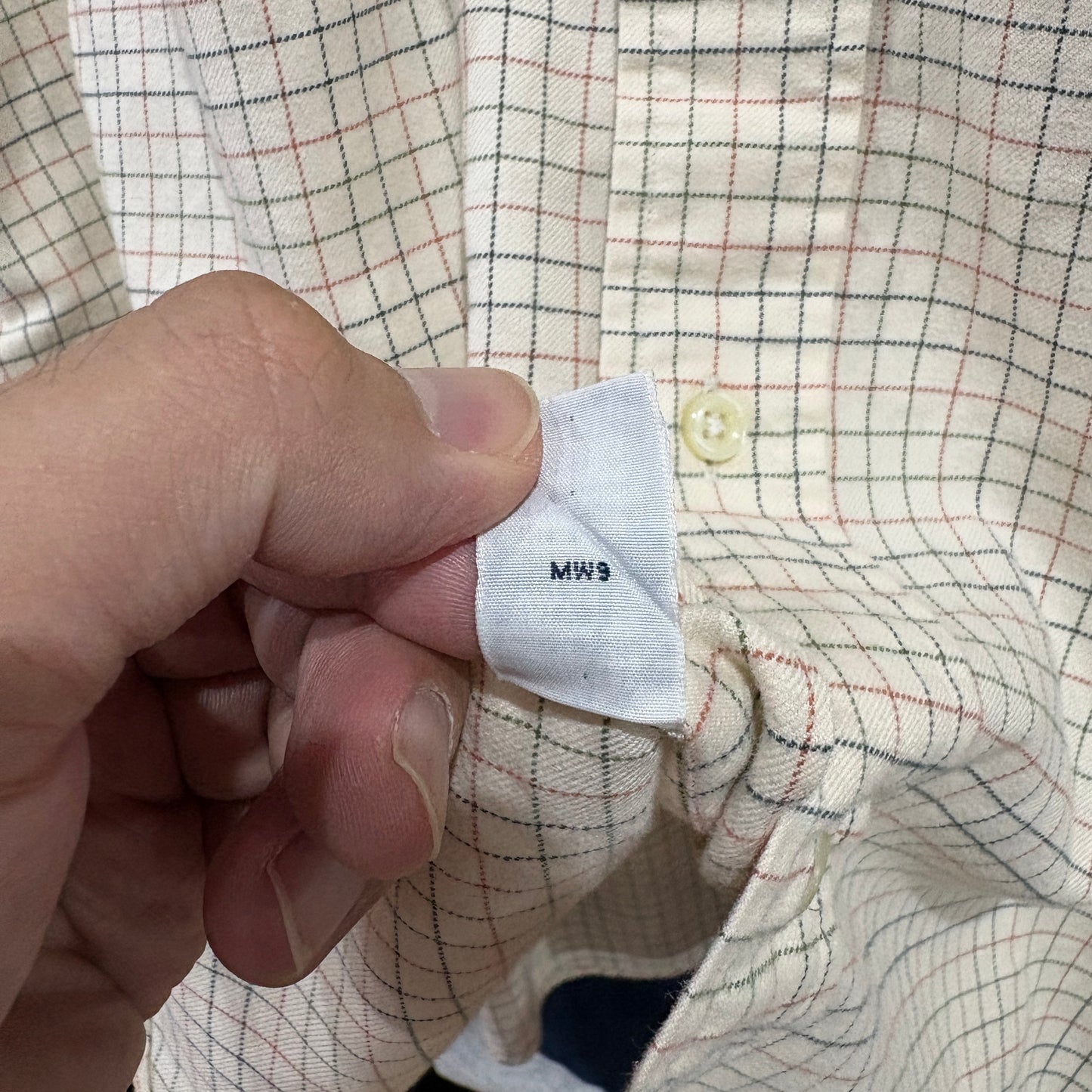 【90s / Polo by Ralph Lauren / Check Shirt / M / (Hong Kong)】