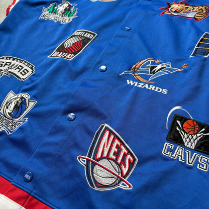 unique NBA Special 00’s NBA All Teams Patch Jacket　ゲームシャツ